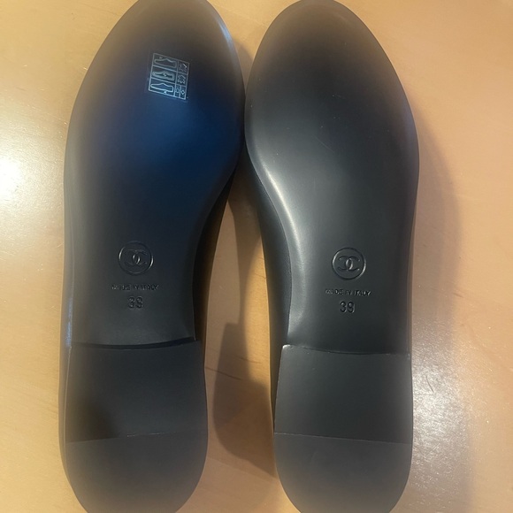 Black, Chanel ballet flats size 39 - Picture 6 of 6